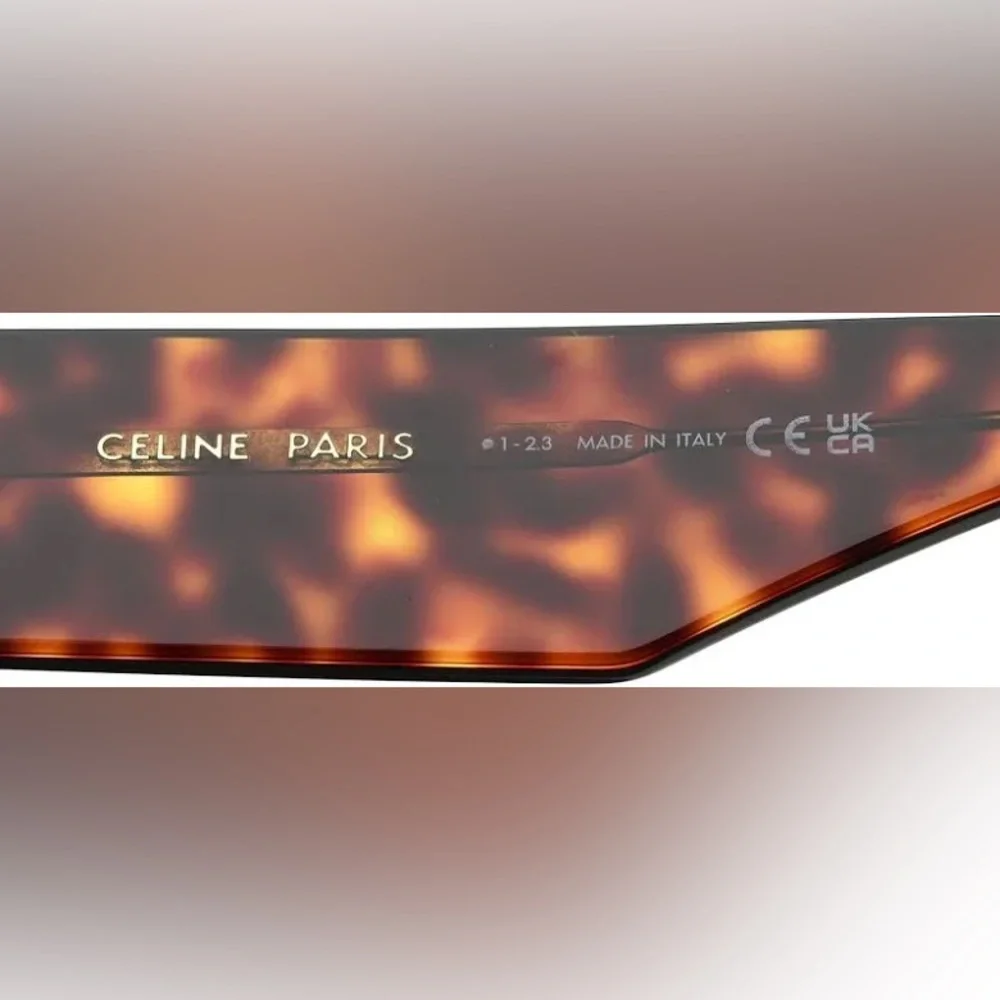 Celine Tortoise Shell Sunglasses - Picture 14 of 16